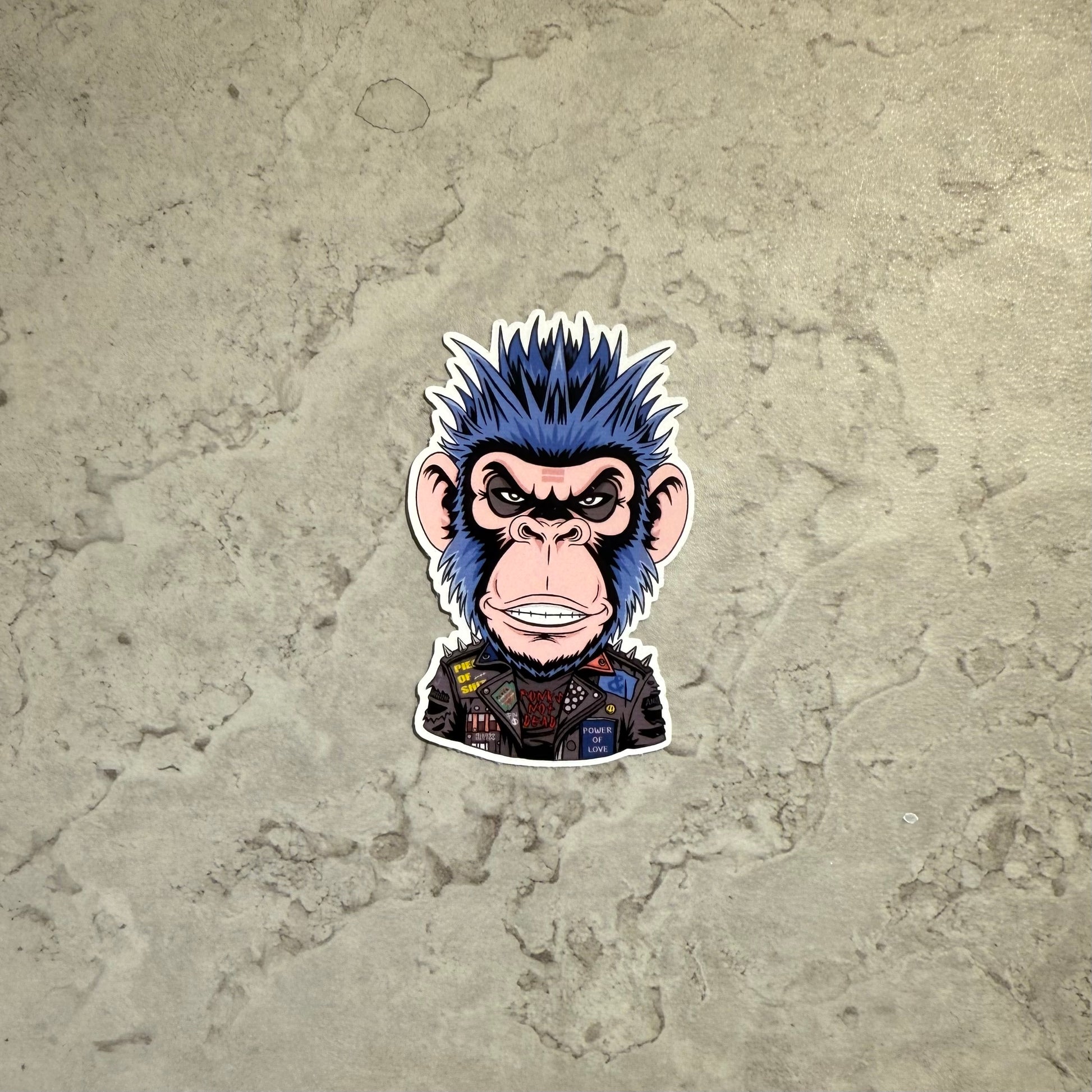 Punk apina tarra