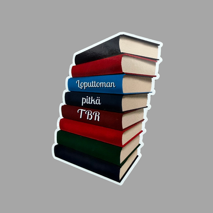 Loputon TBR | Kiiltävä vinyyli | FI/EN