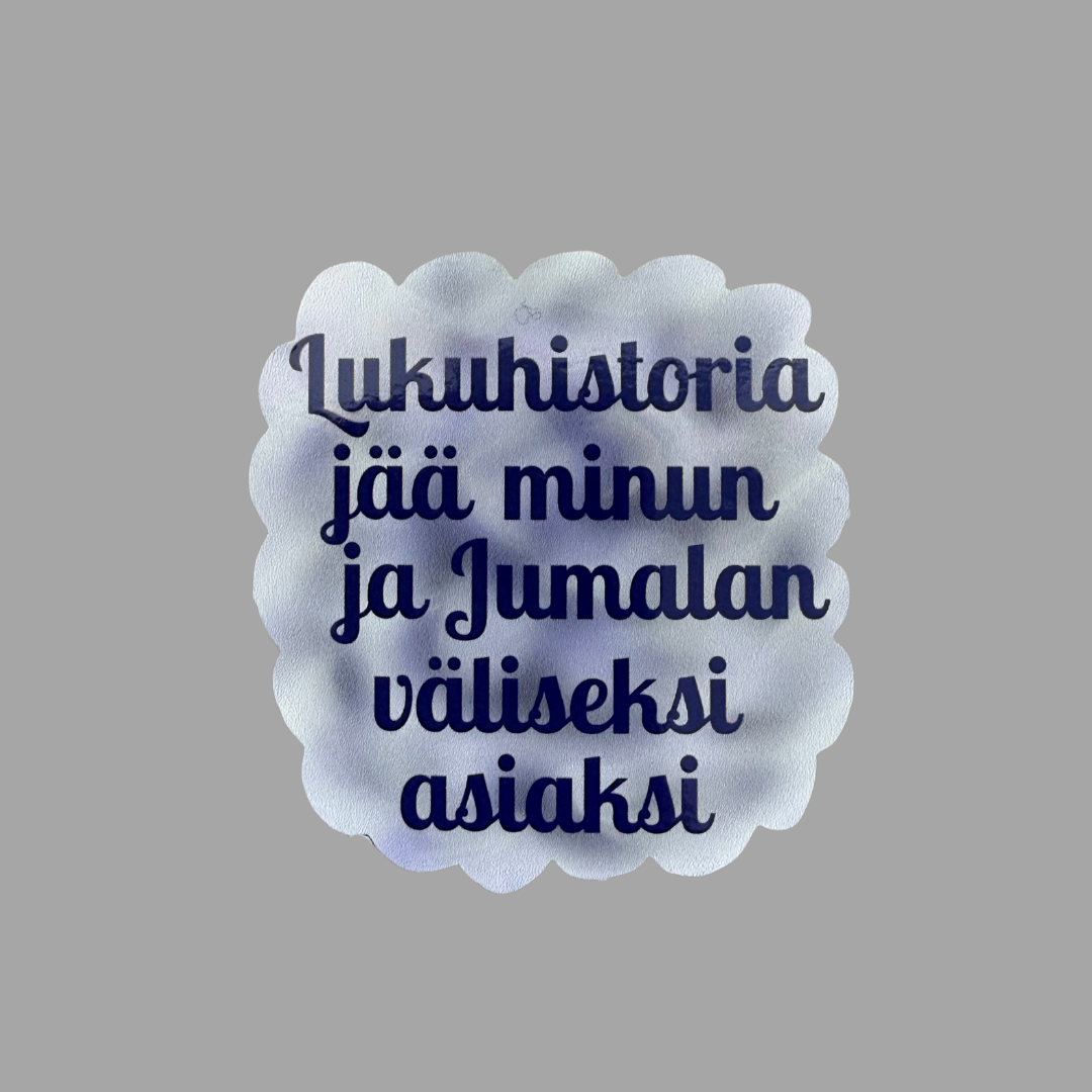 Lukuhistoria | Kiiltävä vinyyli