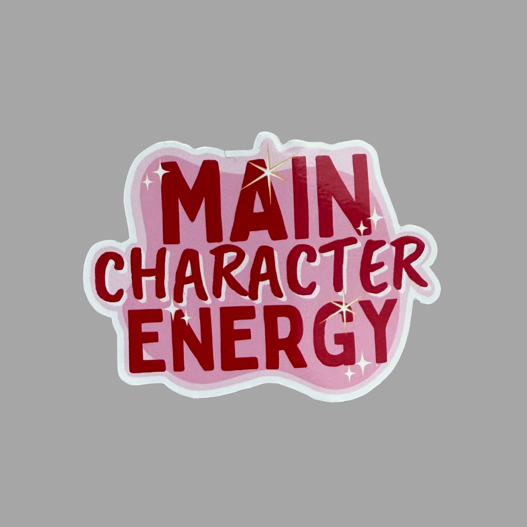 Main Character Energy | Kiiltävä vinyyli