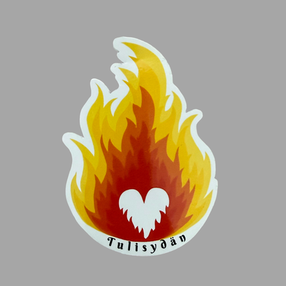Tulisydän | Kiiltävä vinyyli