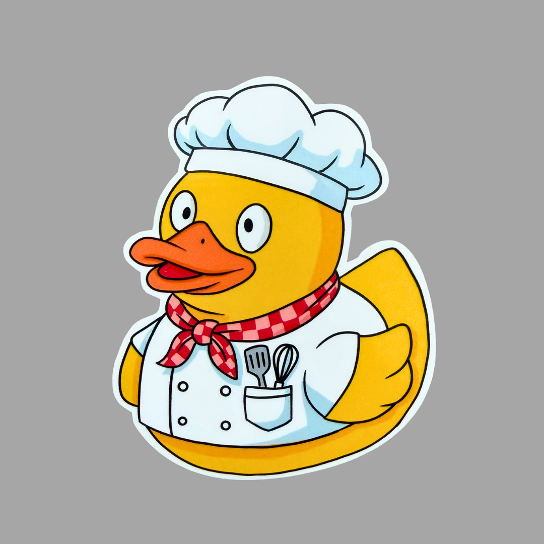 Kokki Ankka | Kiiltävä vinyyli