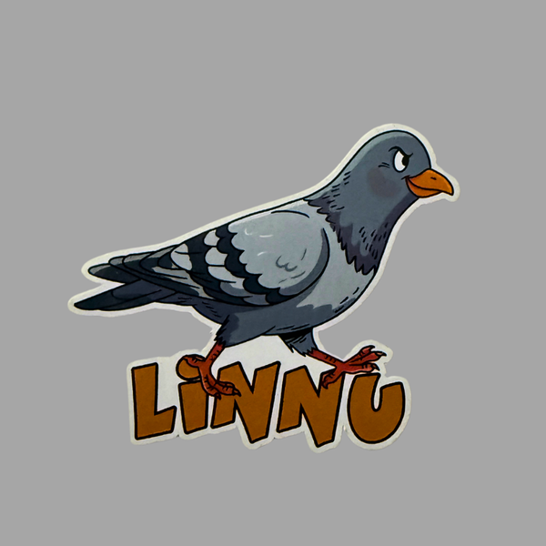 Linnu | Kiiltävä vinyyli