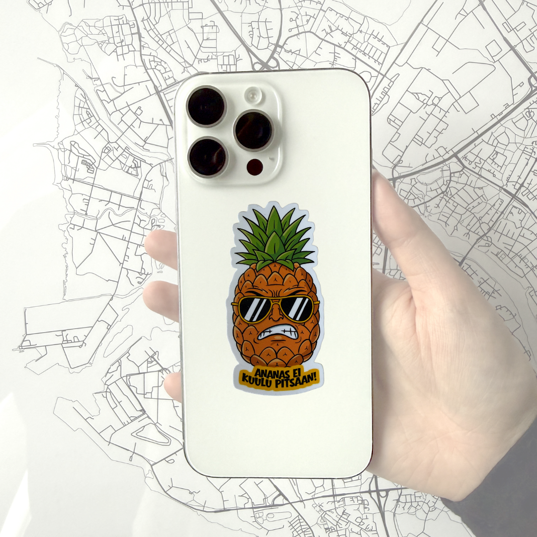Ananas ei kuulu pizzaan | Kiiltävä vinyyli
