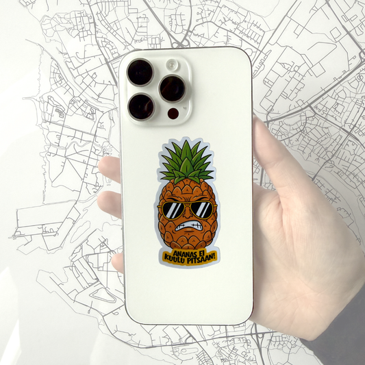 Ananas ei kuulu pizzaan | Kiiltävä vinyyli