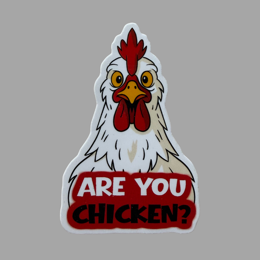 Are you chicken? | Kiiltävä vinyyli