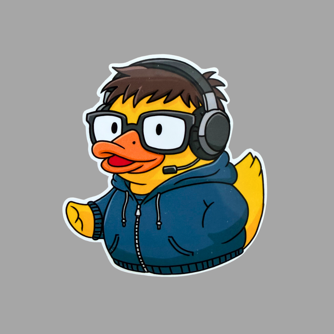 Gamer Ankka | Kiiltävä vinyyli