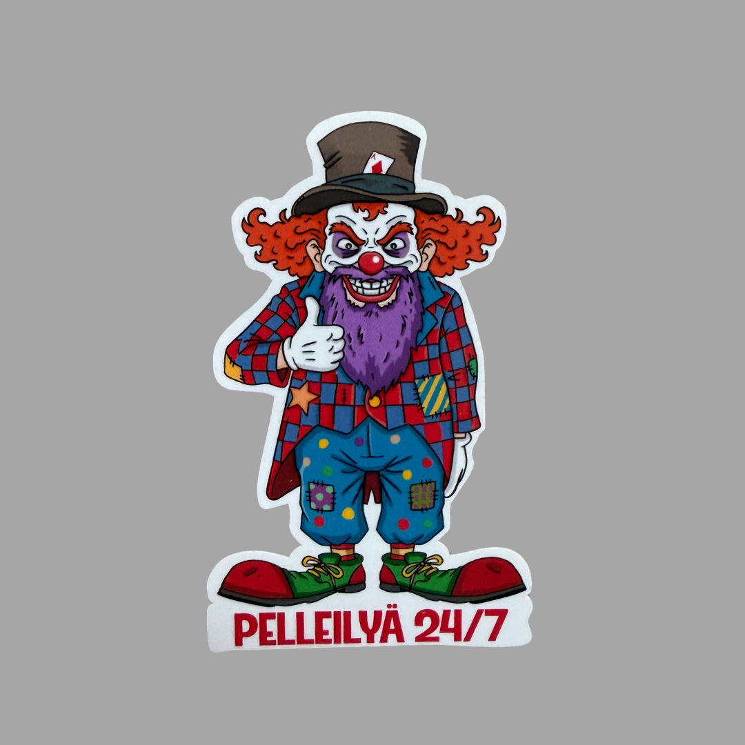 Pelleilyä 24/7 | Kiiltävä vinyyli