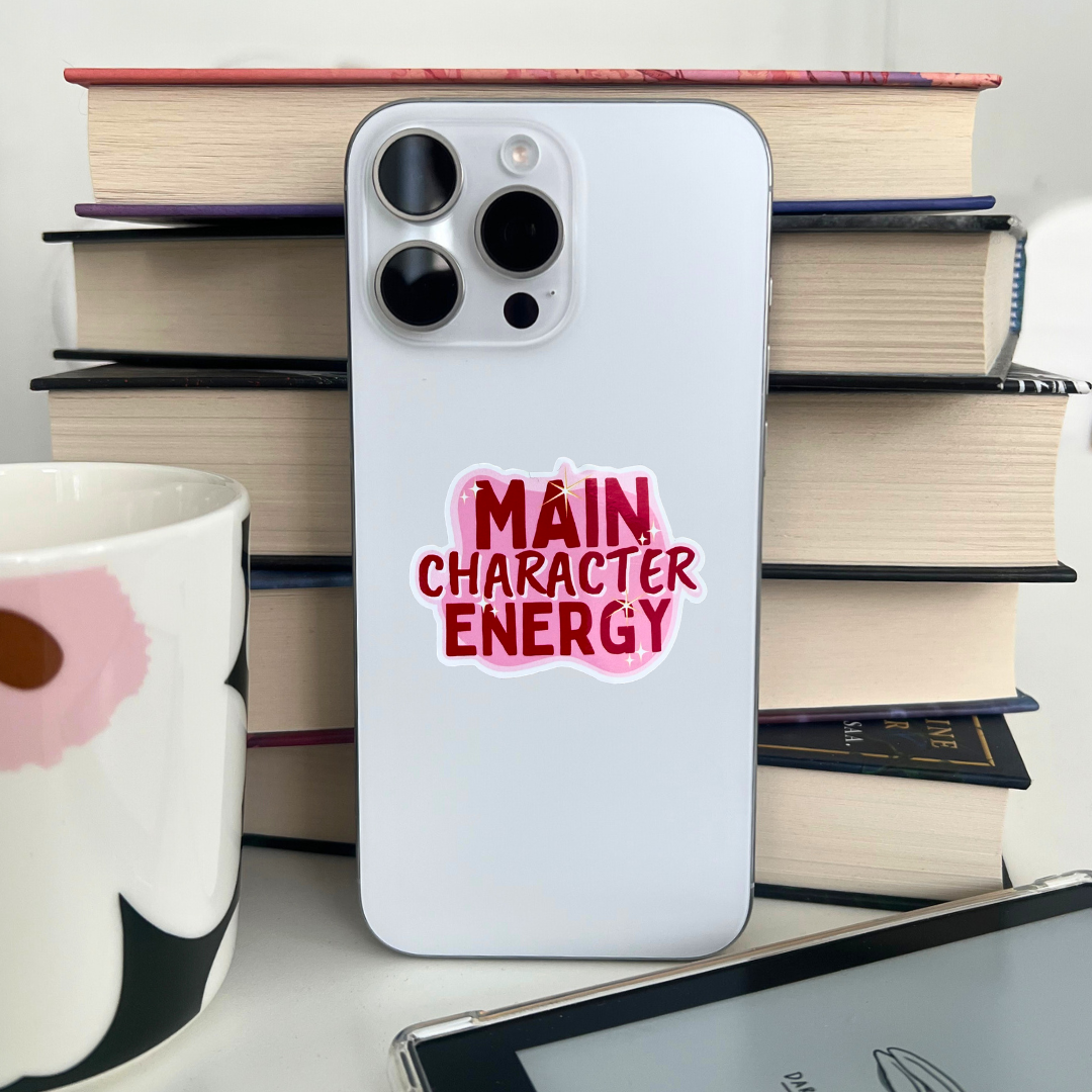 Main Character Energy | Kiiltävä vinyyli