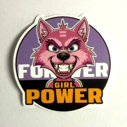 Girl power | Kiiltävä vinyyli