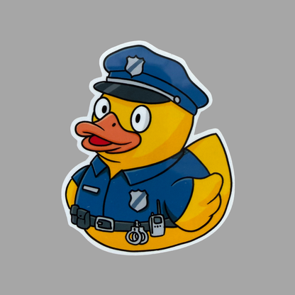 Poliisi Ankka | Kiiltävä vinyyli