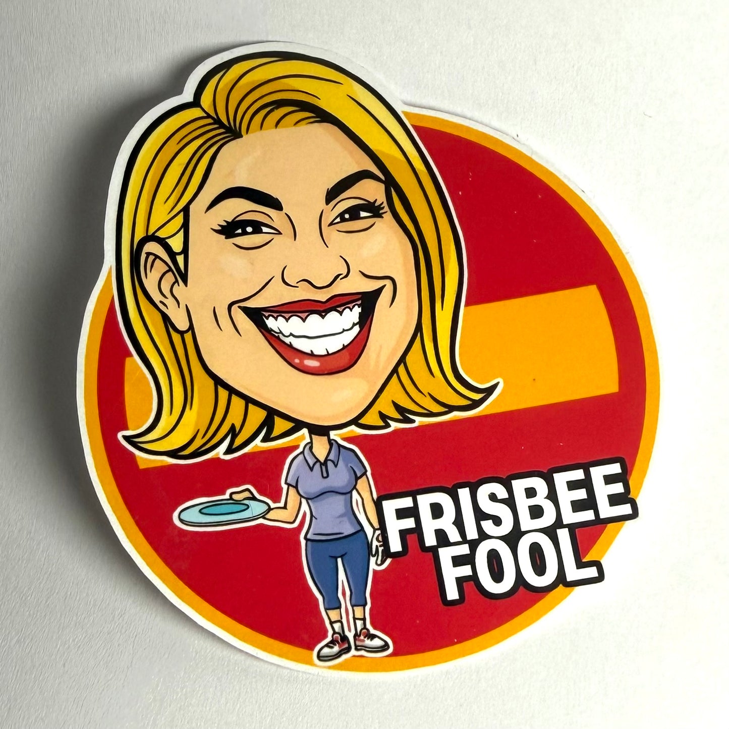 Frisbee fool | Kiiltävä vinyyli