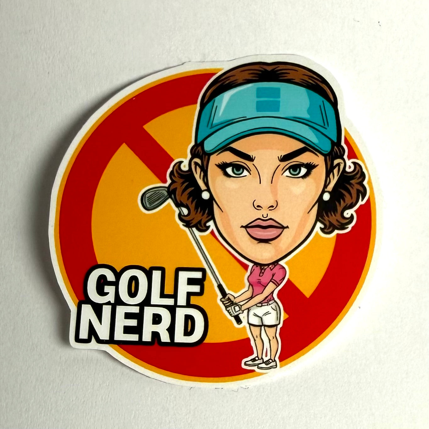 Golf nerd | Kiiltävä vinyyli