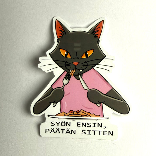 Syön ensin päätän sitten | Kiiltävä vinyyli