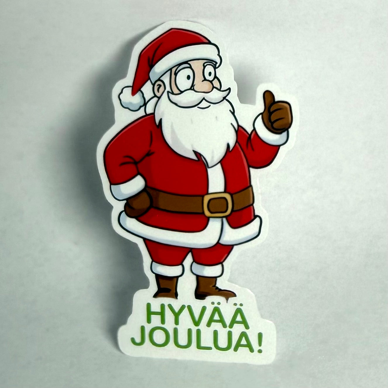 Hyvää joulua! (5 tai 10kpl) | Kiiltävä vinyyli