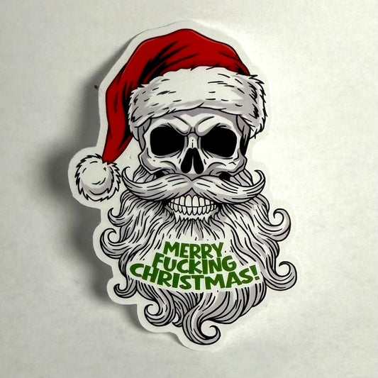 Merry fucking christmas! (5 tai 10kpl) | Kiiltävä vinyyli