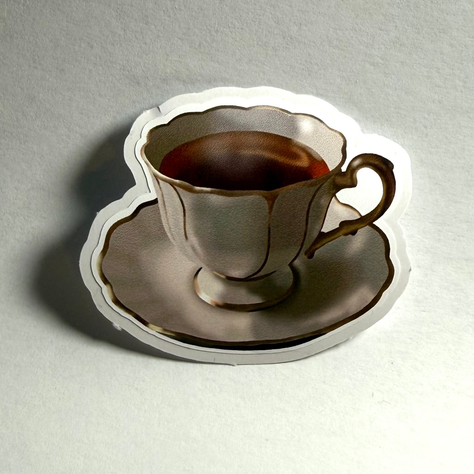 Teekuppi | Kiiltävä vinyyli