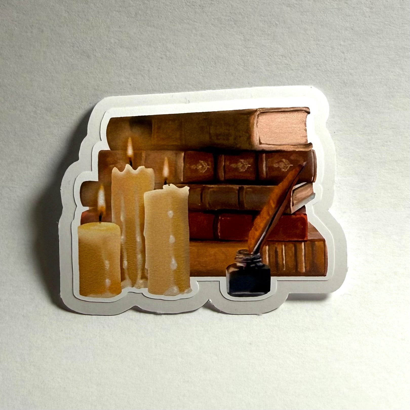 Vanha kirja-asetelma | Kiiltävä vinyyli