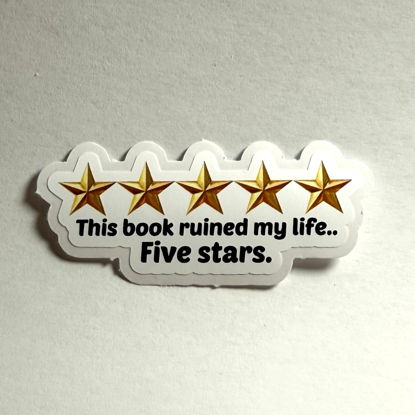 Kirja pilasi elämäni | Kiiltävä vinyyli | FI/EN