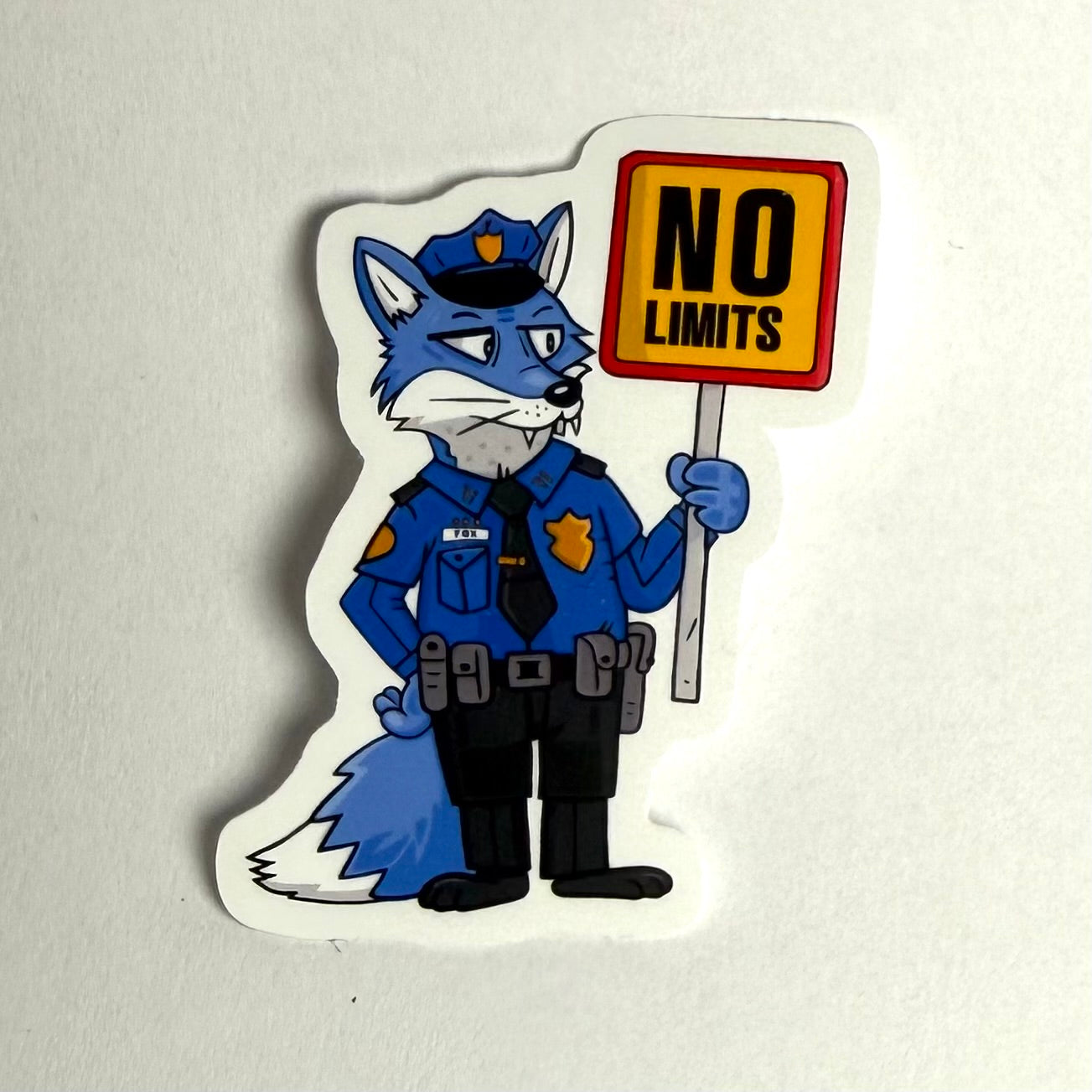 Poliisi kettu | Kiiltävä vinyyli