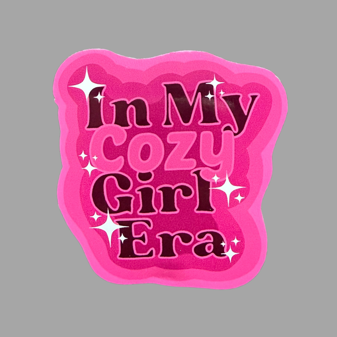 In My Cozy Girl Era pinkki vinyylitarra